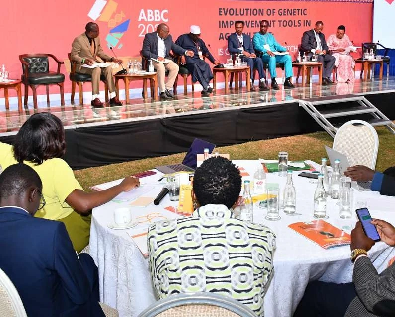 Panel discussion with participants in the audience at ABBC 2023